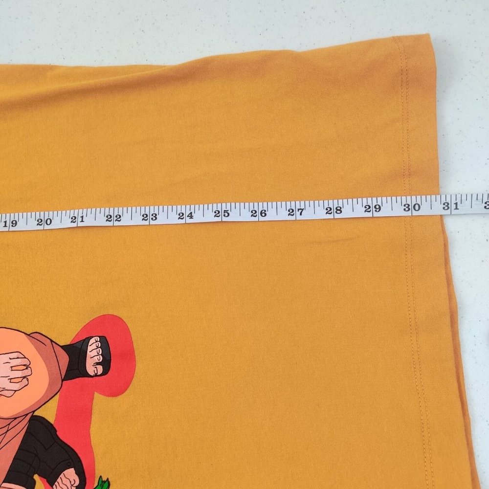 Naruto Orange T-shirt Mens XL Anime Graphic T-Shirt BOX LUNCH Shippuden - Picture 6 of 7